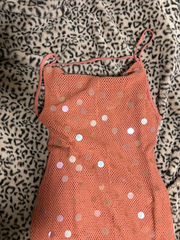 ASOS ASOS Sequin Knit Maxi Beach Dress