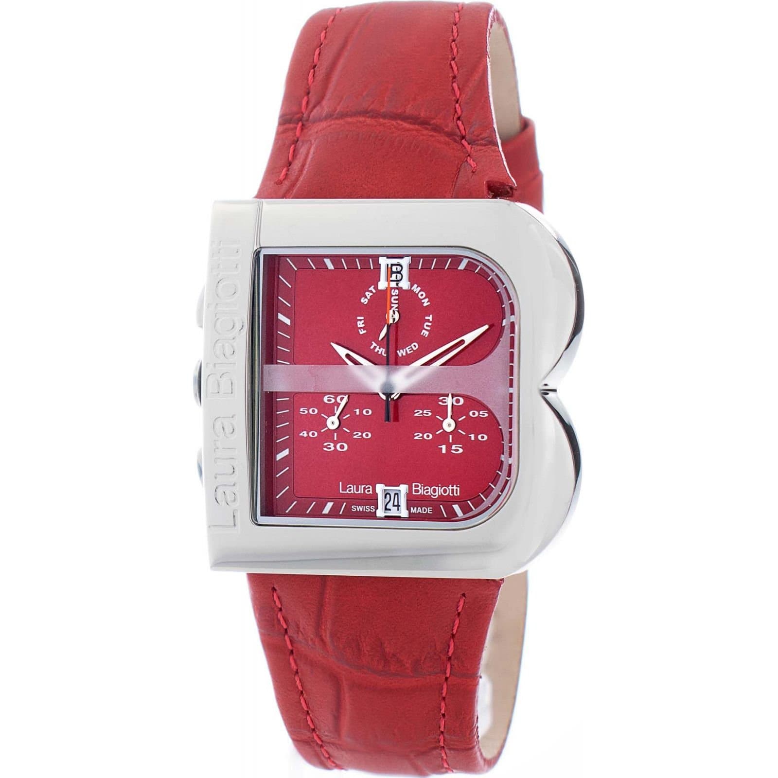 Laura Biagiotti Laura Biagiotti Women's LB0002L-RO 33mm Quartz Watch in Red