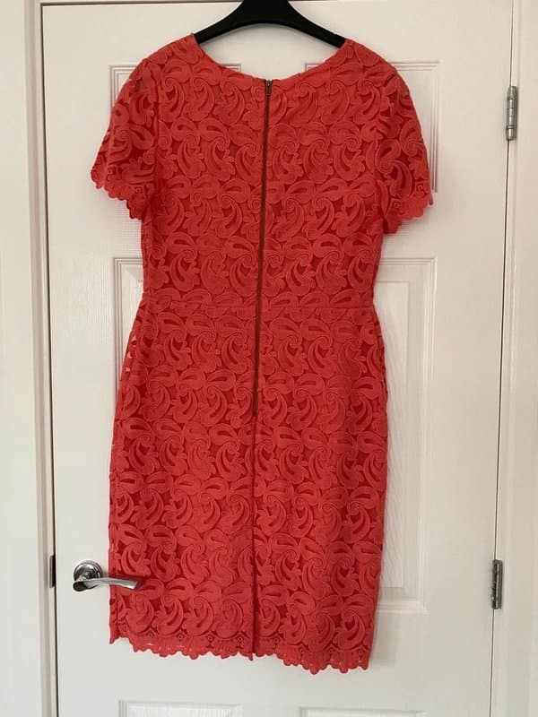 Next Next size 12 reg Coral pink lace dress