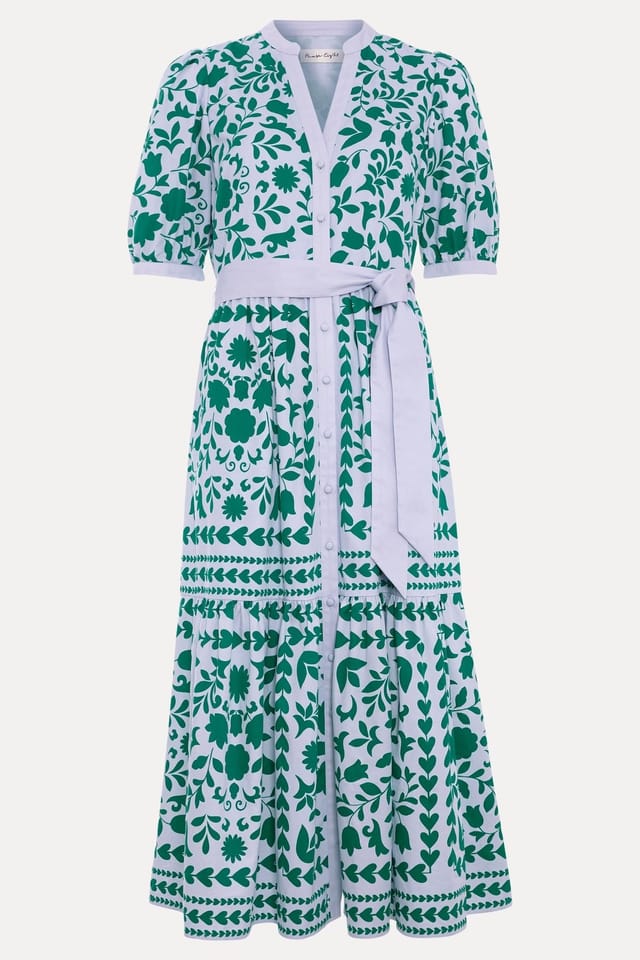 Phase Eight Phase Eight Women's Petite Trinity Midi Dress in Dark Green - 2