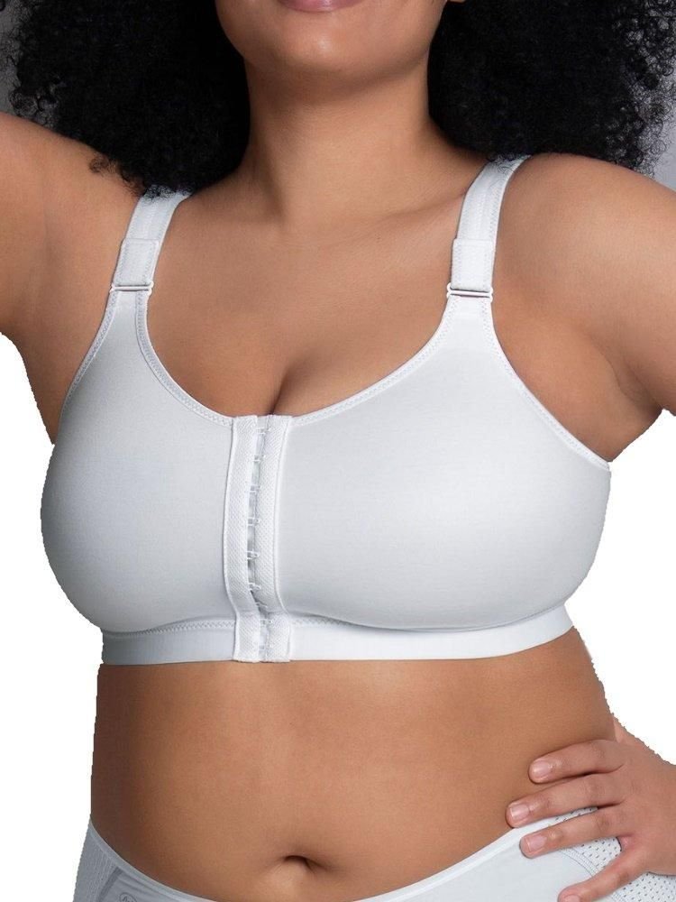 Anita Anita Women's Front Closure Sports Bra in White - 3