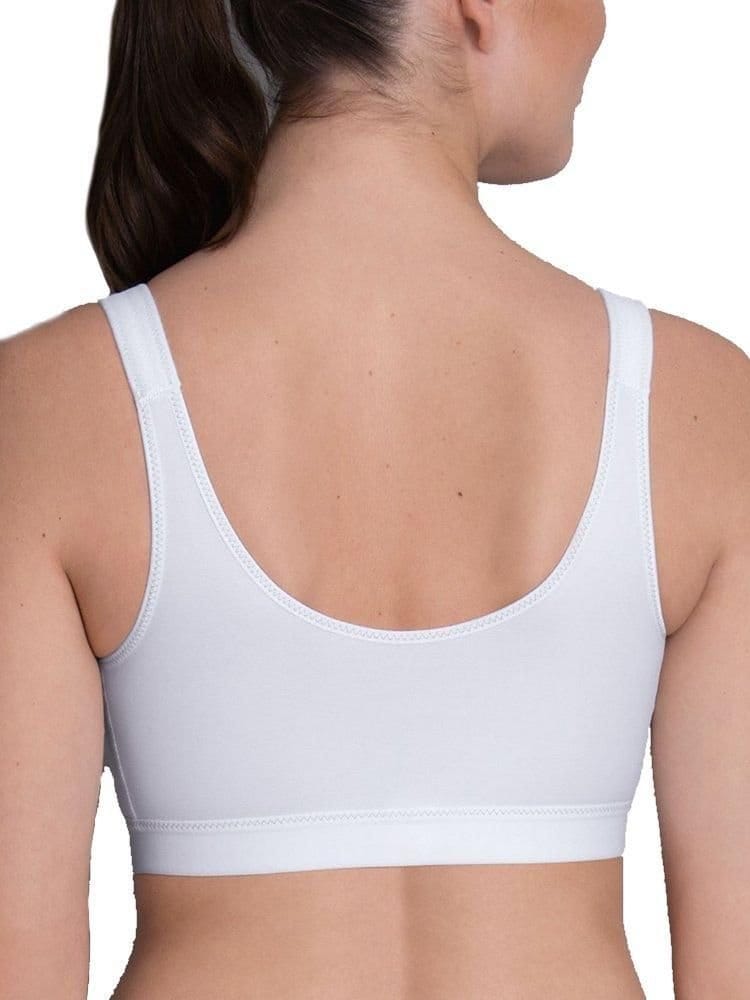 Anita Anita Women's Front Closure Sports Bra in White - 4