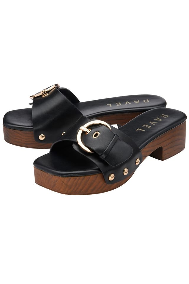 Ravel Ravel Women's Black 'Risby' Mule Sandals - 2