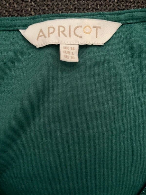 New Look New Look green glitter dress, size 14