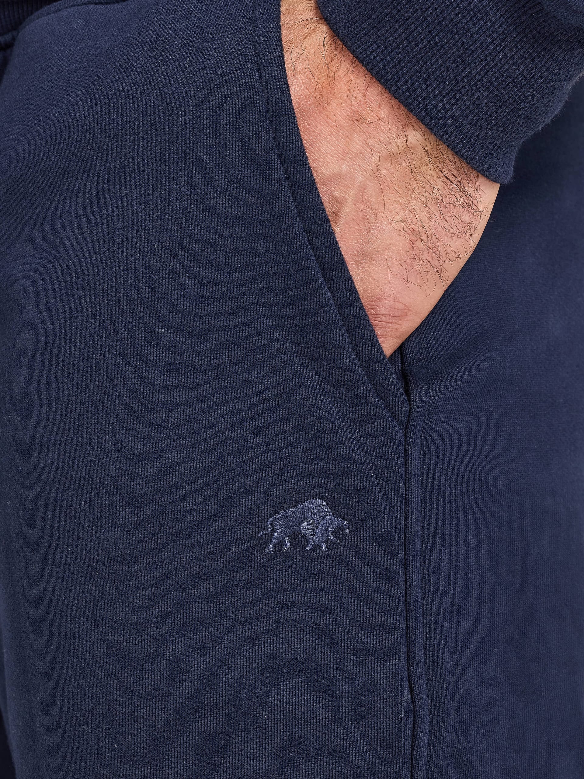 raging bull Raging Bull Men's Cuffed Sweatpants in Navy - 4