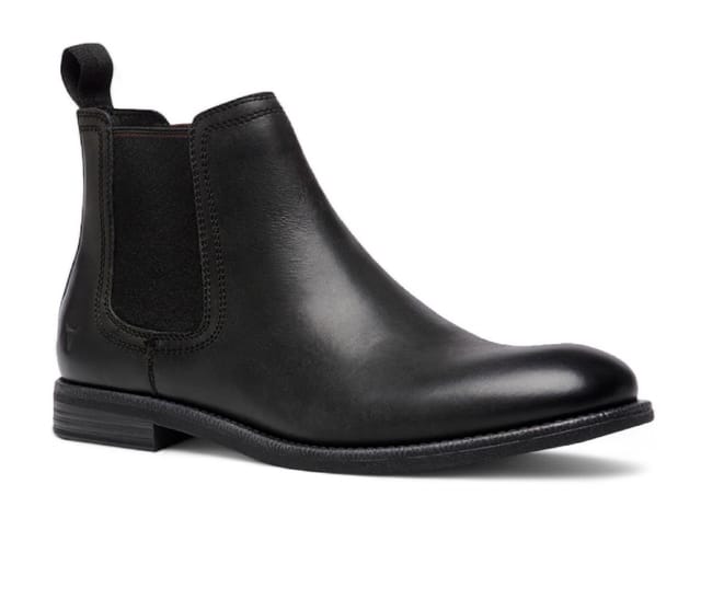 Windsor Smith Windsor Smith Men's Leather Chelsea Ankle Boots - Sergio in Black - 3