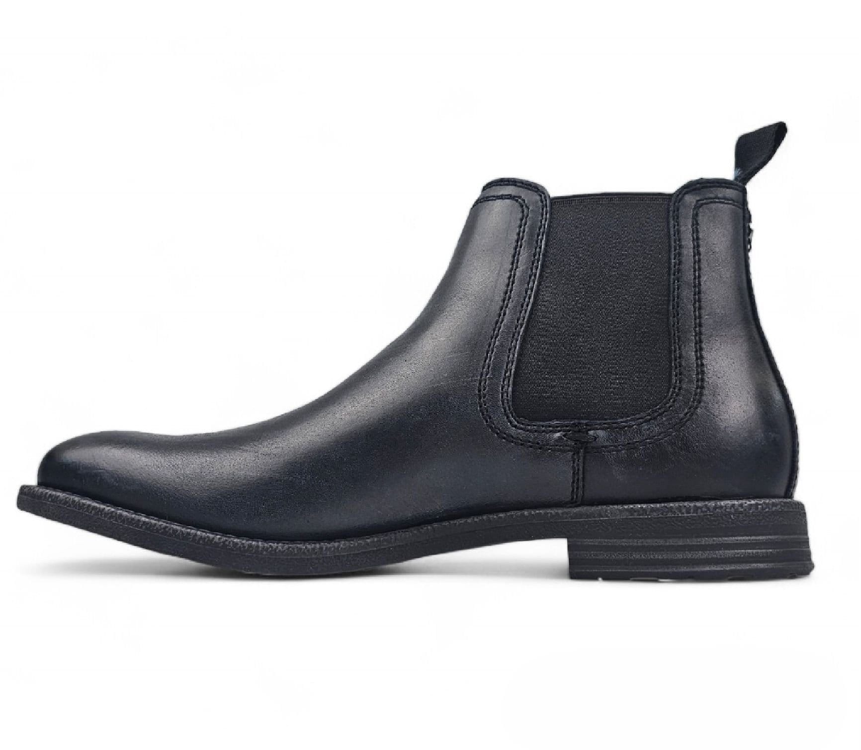 Windsor Smith Windsor Smith Men's Leather Chelsea Ankle Boots - Sergio in Black - 4