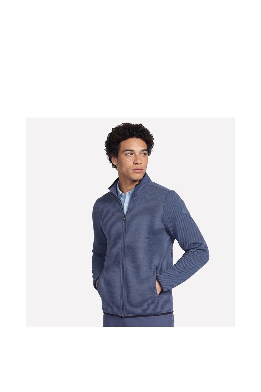 Skechers Skechers Men's Prime Time Jacket in Blue
