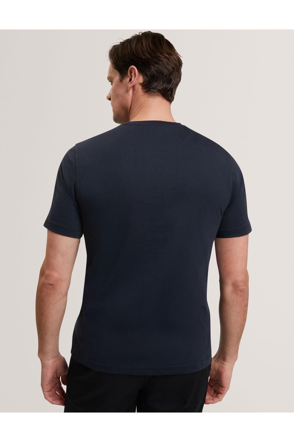 Ted Baker Ted Baker Men's Floraen Chest Graphic T-Shirt Navy - 3