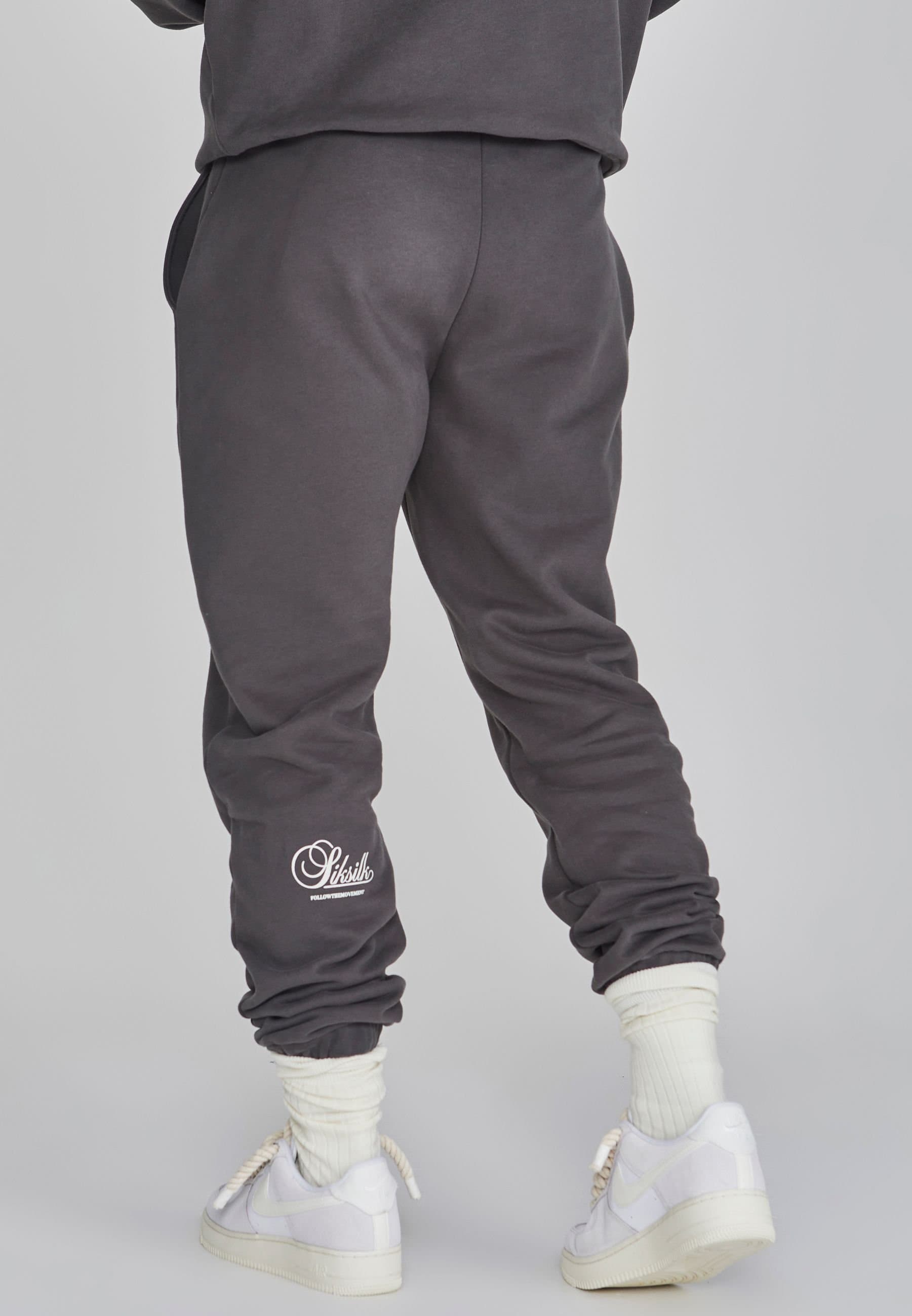 SikSilk SikSilk Men's Graphic Joggers in Green