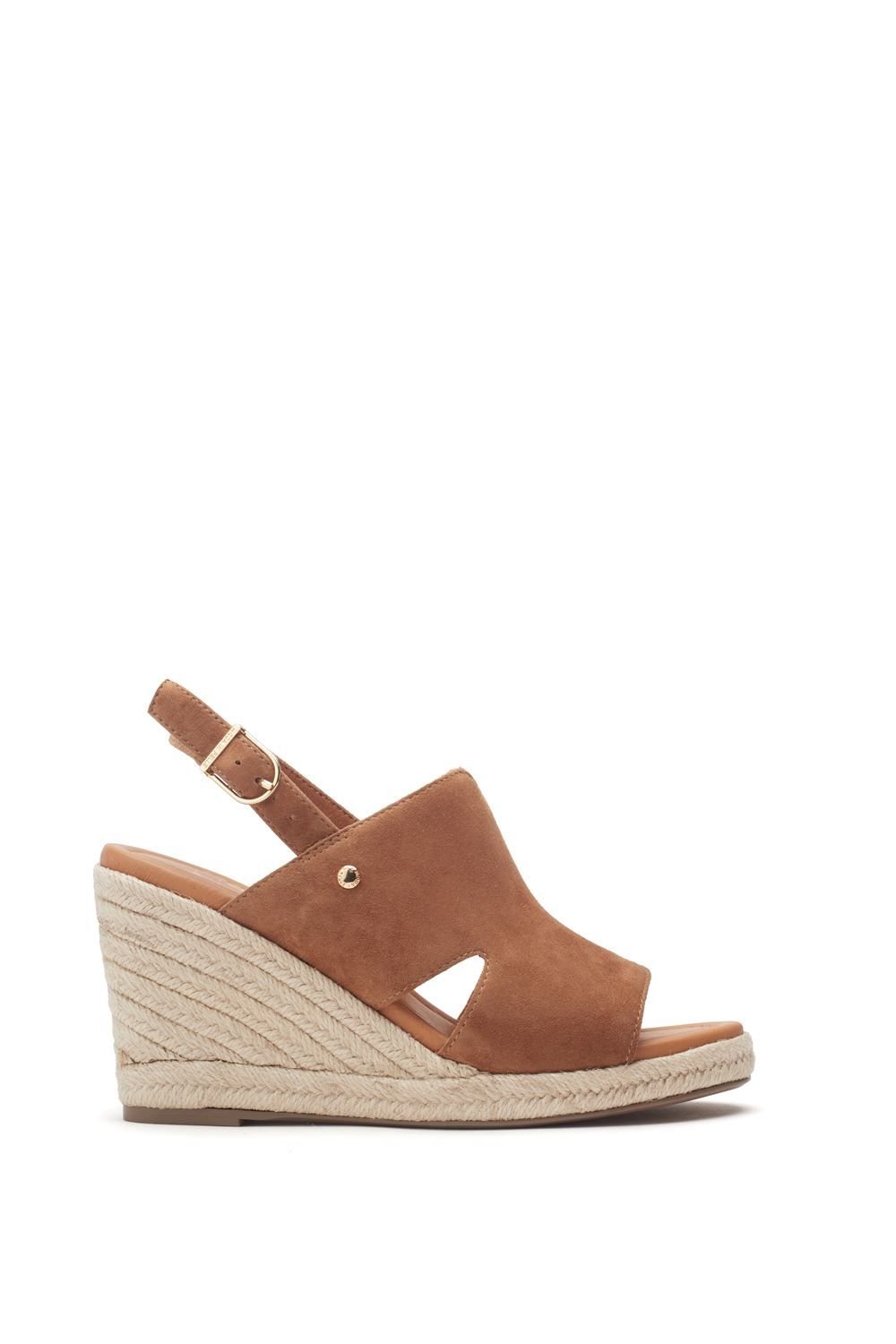 Moda In Pelle Moda In Pelle Women's 'Kanji' Suede Wedges in Tan - 1