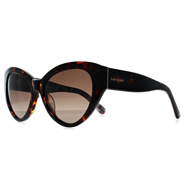 Kate Spade Kate Spade Women's Cat Eye Havana Brown Gradient Paisleigh/S - 2