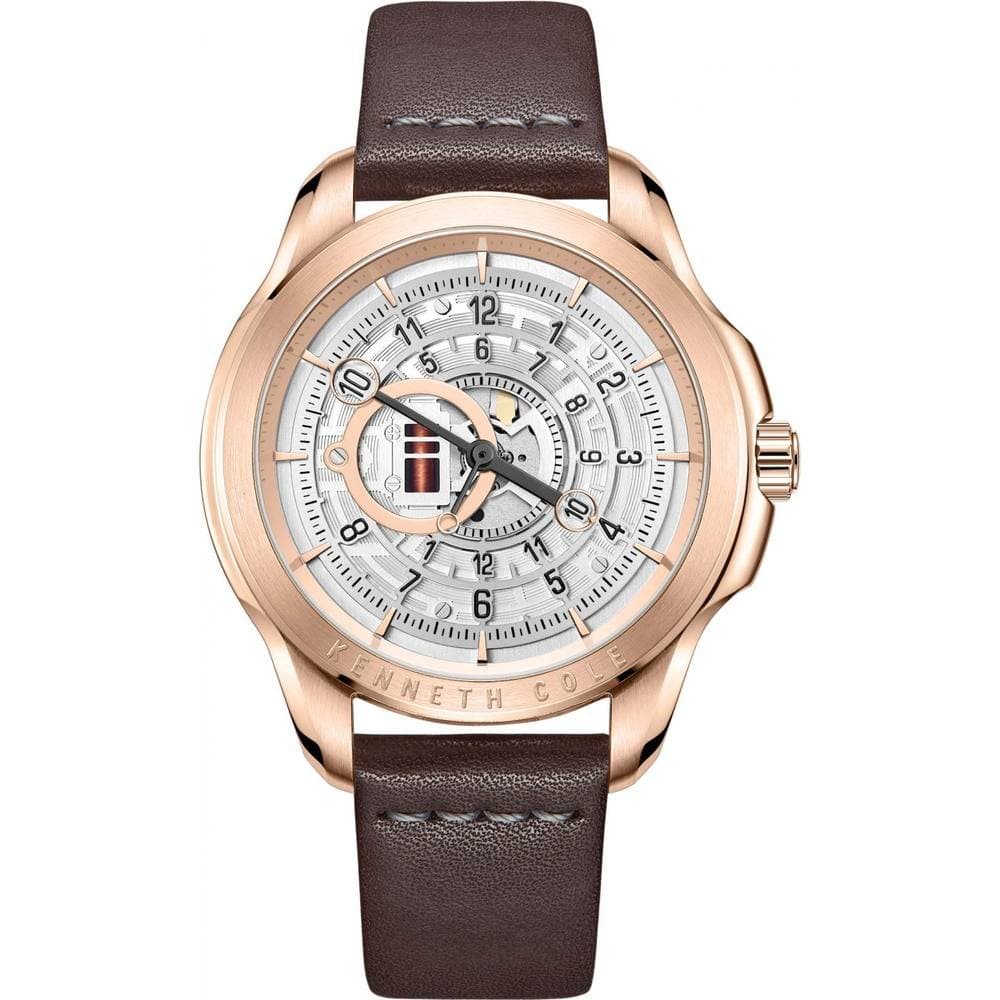 Kenneth Cole Kenneth Cole Men's KCWGA2218001 Classic 44mm Quartz Watch in Brown