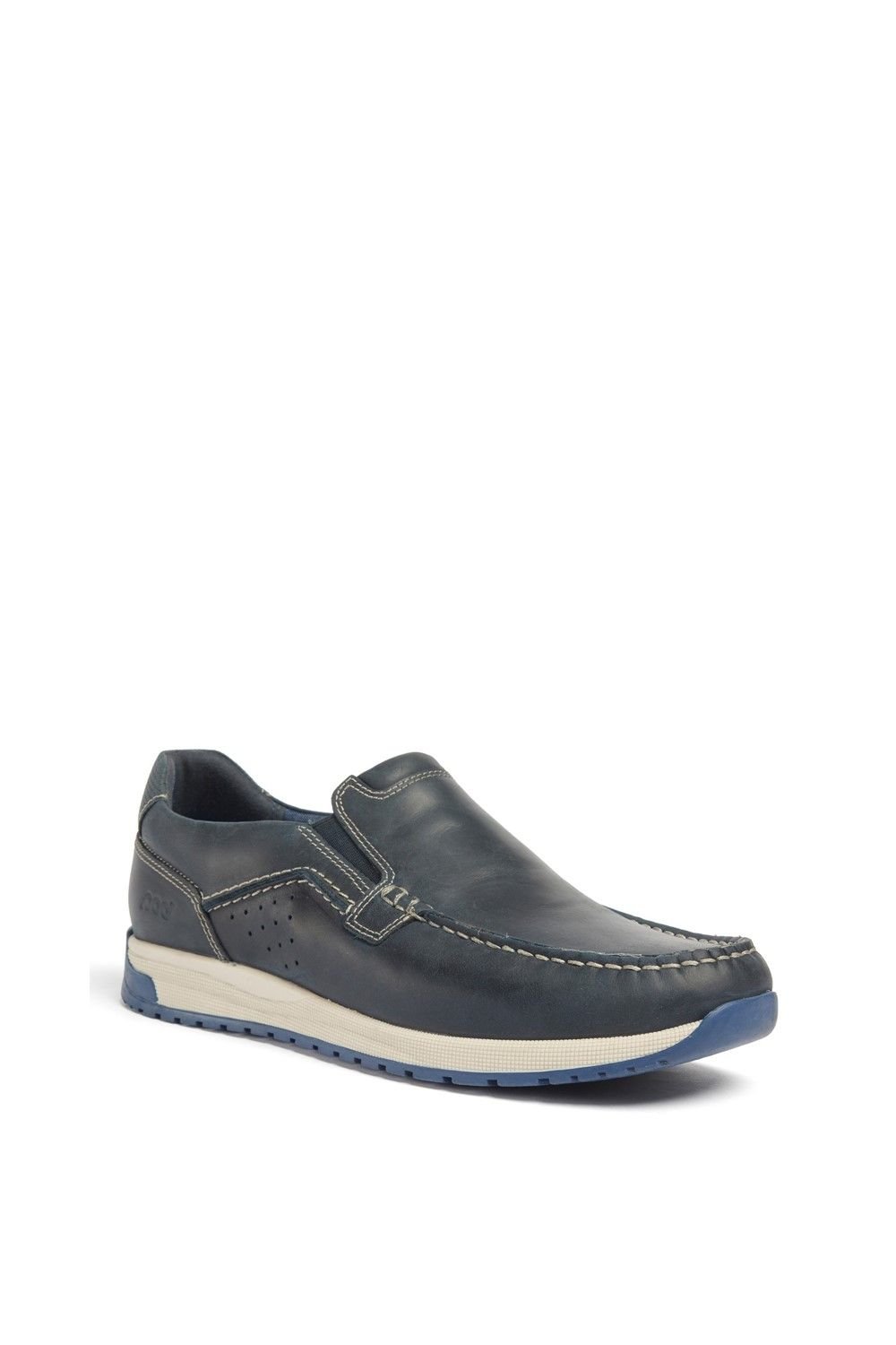 Pod Pod Men's Sean Boat Shoe in Navy - 3
