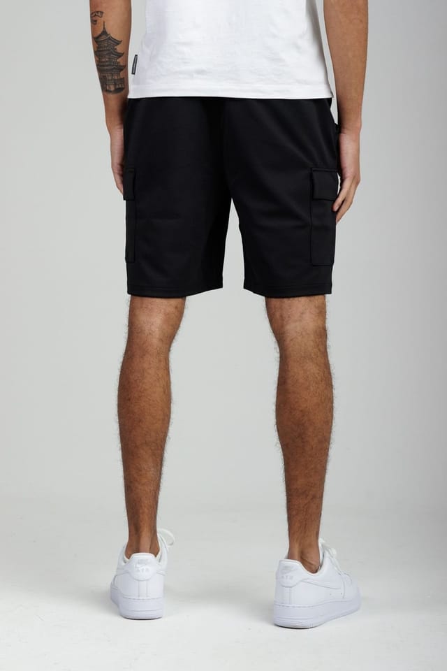 Tokyo Laundry Tokyo Laundry Men's Cargo-Style Shorts in Black - 2