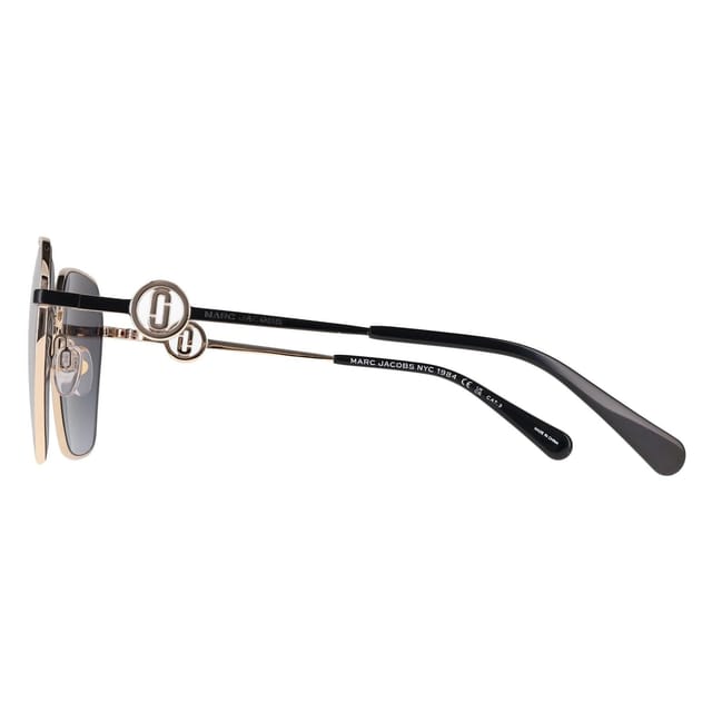 Marc Jacobs Marc Jacobs Women's Square Gold Black Dark Grey Gradient MARC 729/S - 3