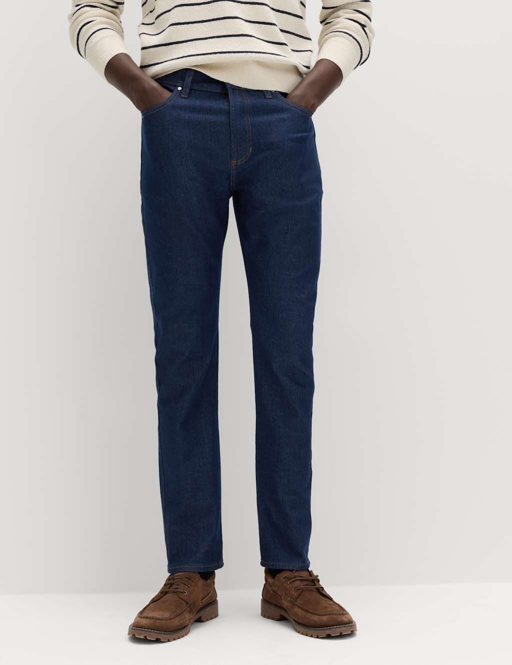 Marks & Spencer M&S Slim Fit Stretch Value Jeans Indigo