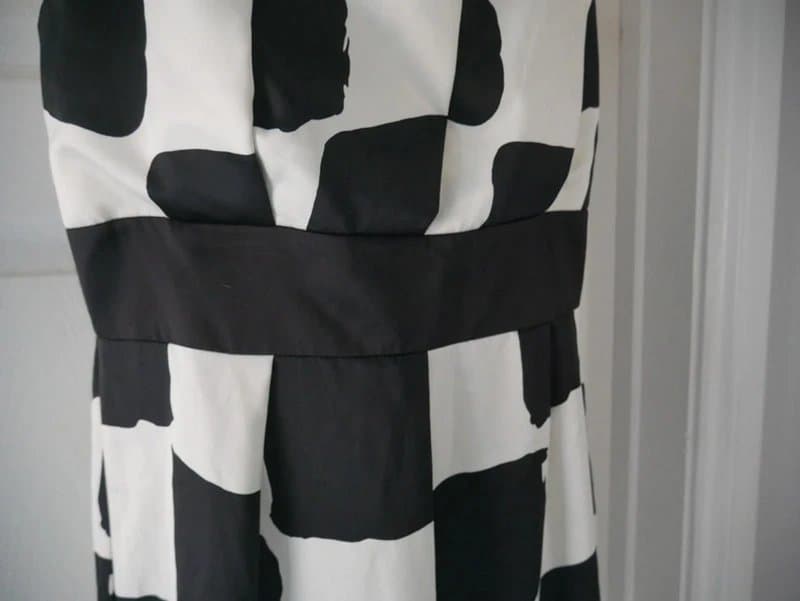 Teatro New Designer Dress Teatro Size 16 Black White Monochrome Wedding Guest Party