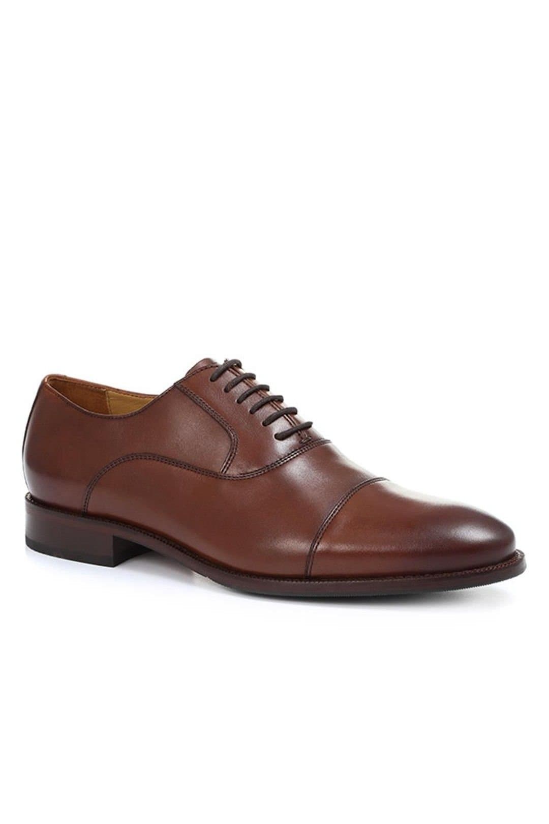 Jones Bootmaker Jones Bootmaker Men's Matthew Leather Oxford Shoes in Light Brown