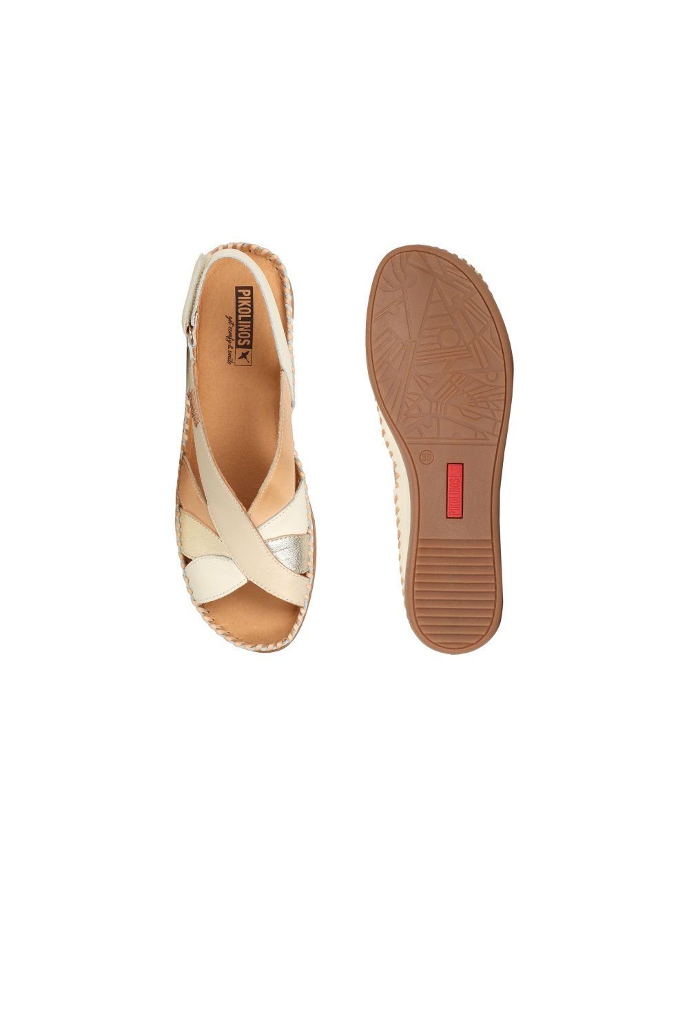 Pikolinos Pikolinos Women's 'Cadiz' Sandals in Cream - 3