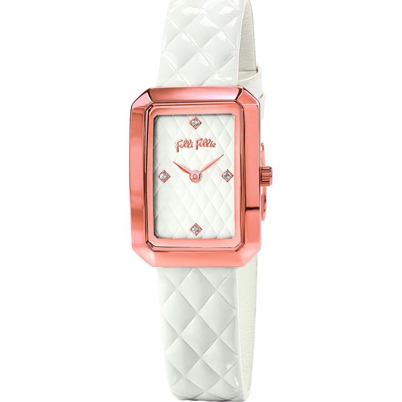Folli Follie Folli Follie Women's WF16R026SSW 22mm Quartz Watch in White - 1