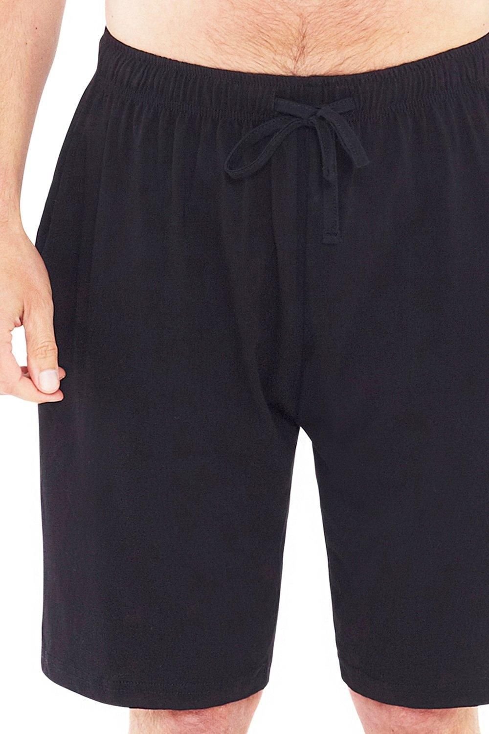 Just Essentials Just Essentials Men's 2 Pack Jersey Pyjama Shorts in Navy - 2