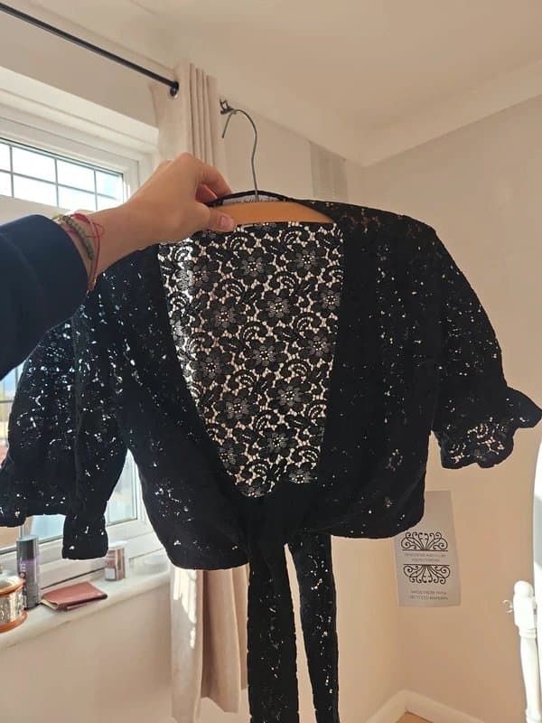 Never Fully Dressed Lace Blouse