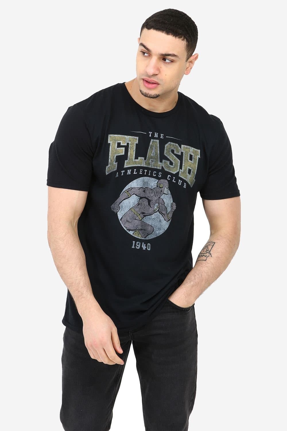Flash Flash Men's Athletics T-Shirt Black