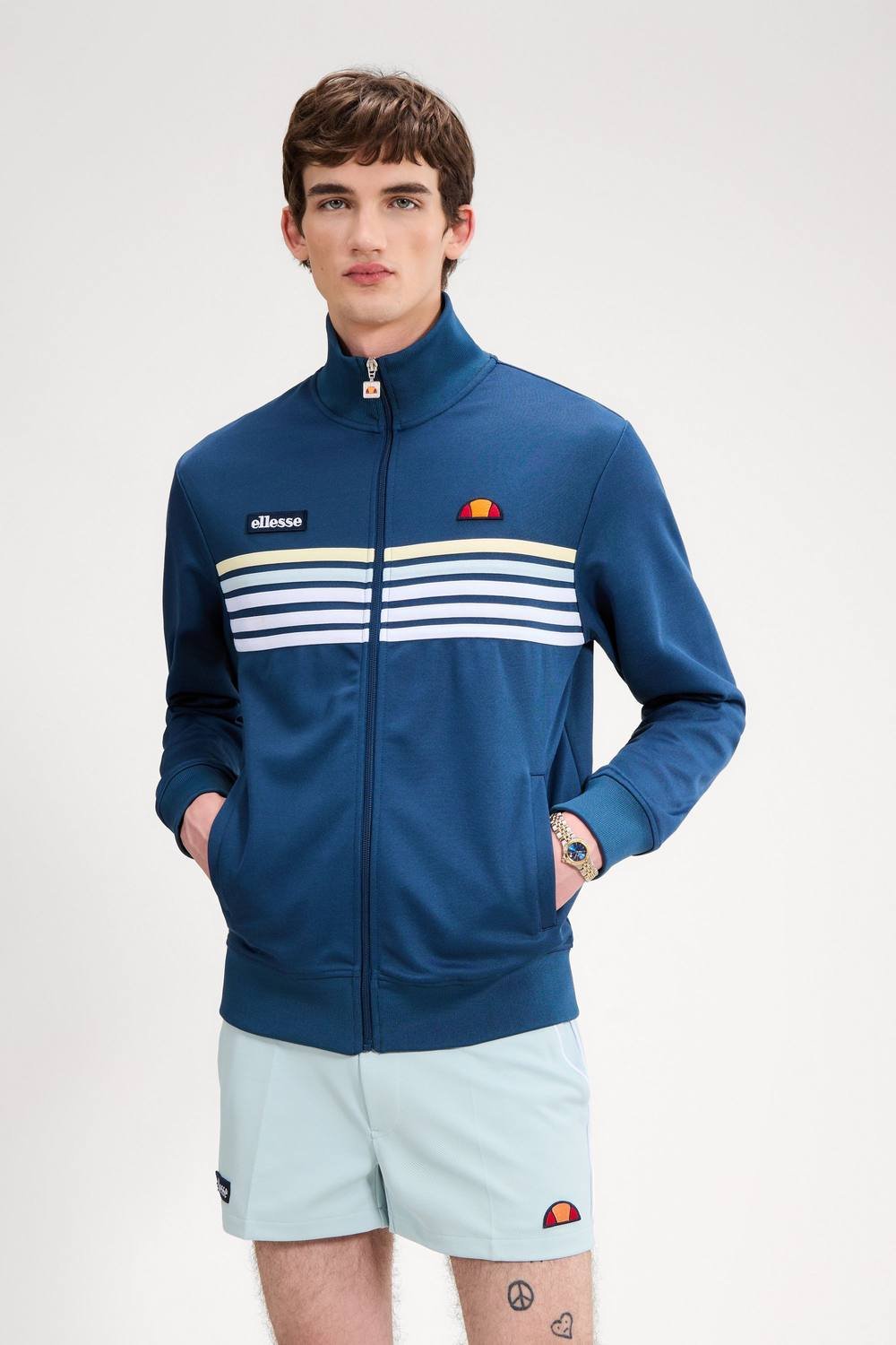 Ellesse Ellesse Men's Vicenza Track Jacket in Blue - 2