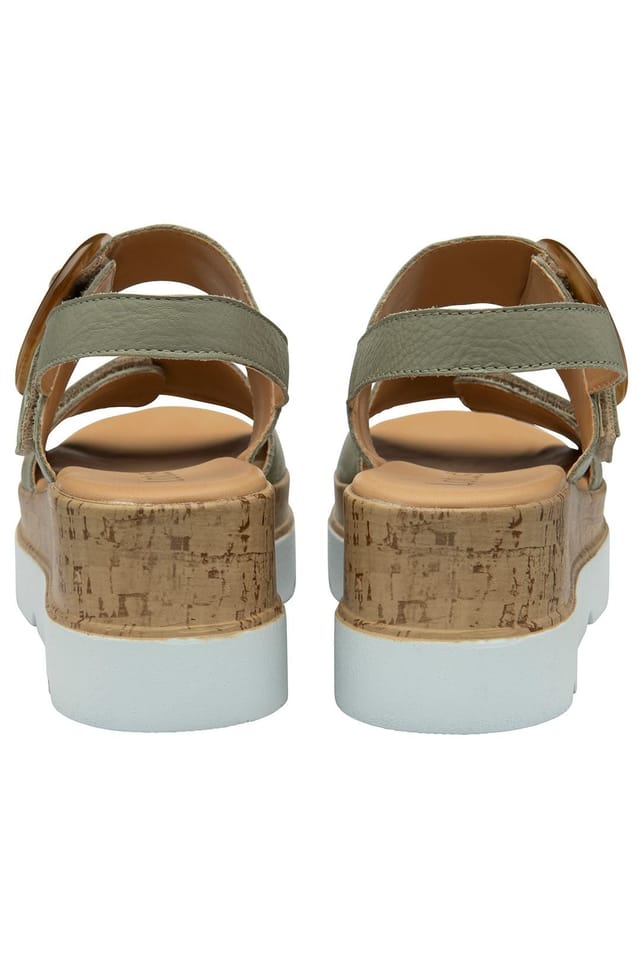 Lotus Lotus Women's 'Cammie' Wedge Sandals in Green - 3