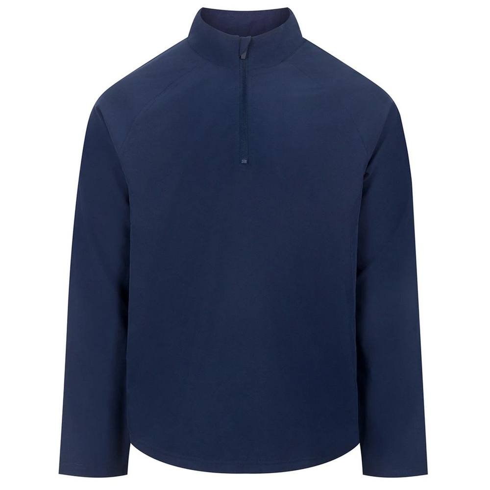 Tombo Tombo Men's Technical Quarter Zip Track Top in Navy - 3