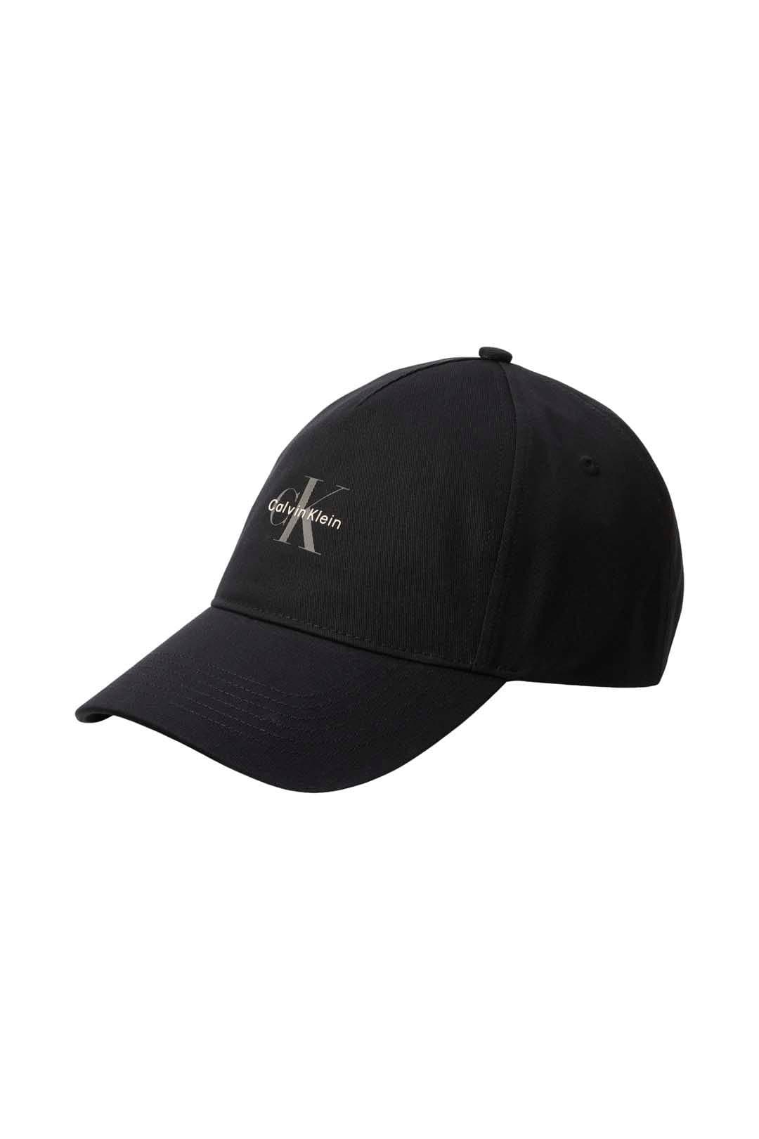 Calvin Klein Calvin Klein Men's Monologo Printed Baseball Cap Black