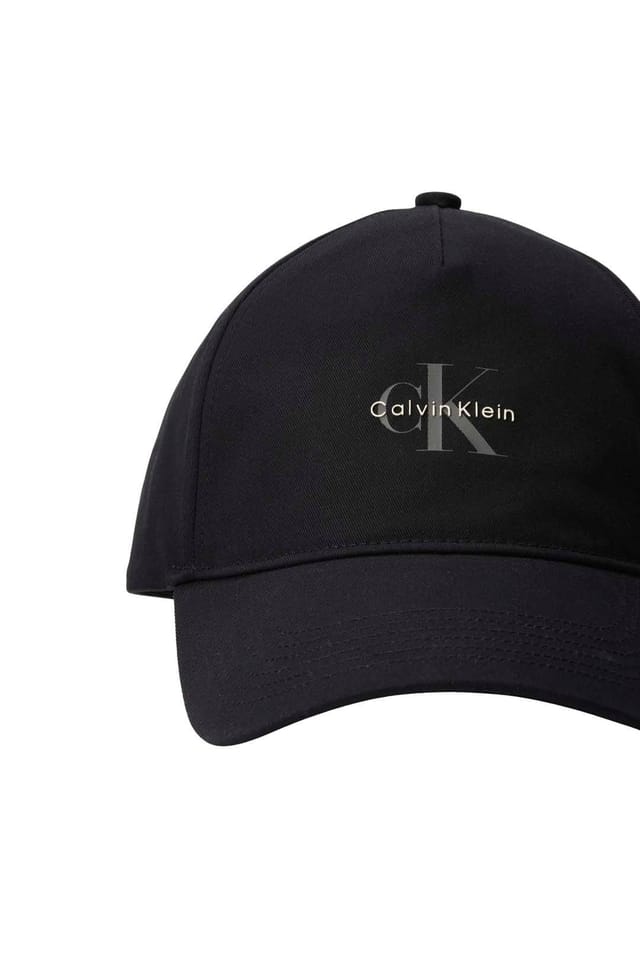 Calvin Klein Calvin Klein Men's Monologo Printed Baseball Cap Black - 2