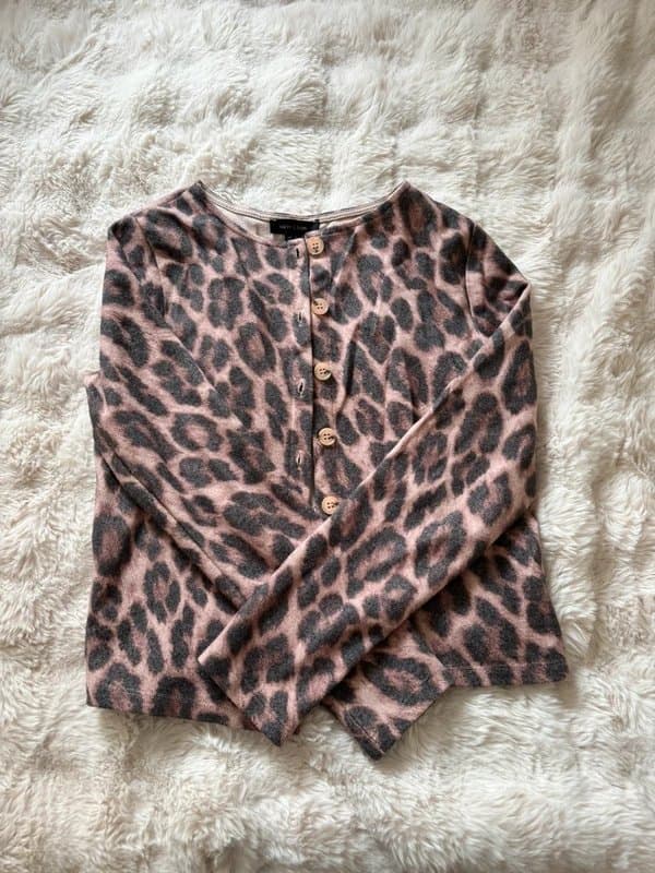 New Look Leopard Print Cardigan