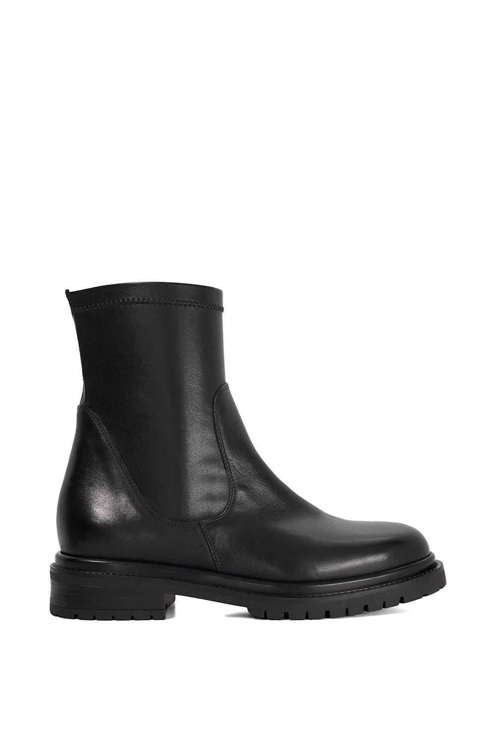 Dune London Dune London Black Leather Ankle Boots