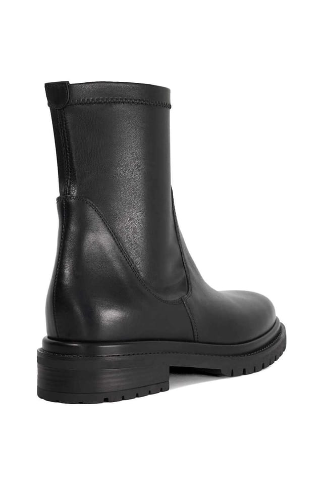 Dune London Dune London Women's 'Pelano' Leather Ankle Boots in Black - 3
