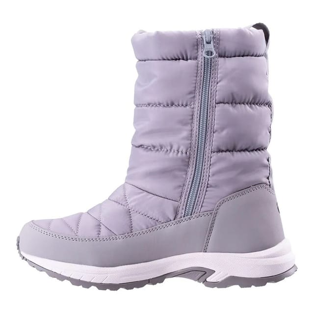 Iguana Iguana Women's Waterproof Mid Calf Snow Boots in Light Grey - 2