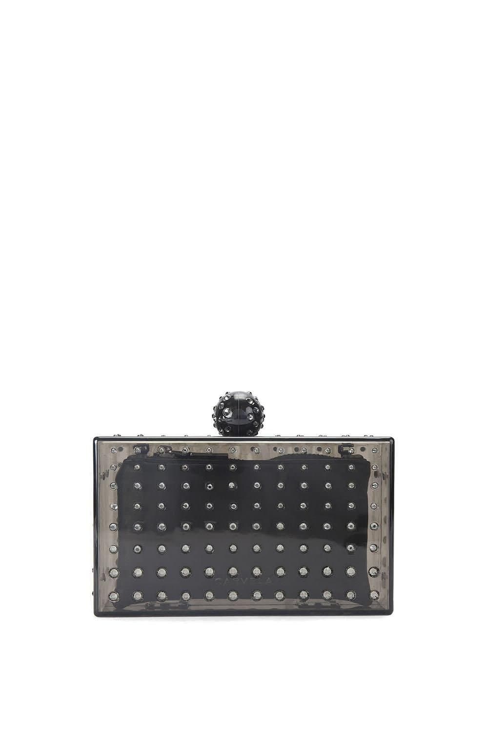 Carvela Carvela Women's 'Cristallo Clutch' Bag in Black