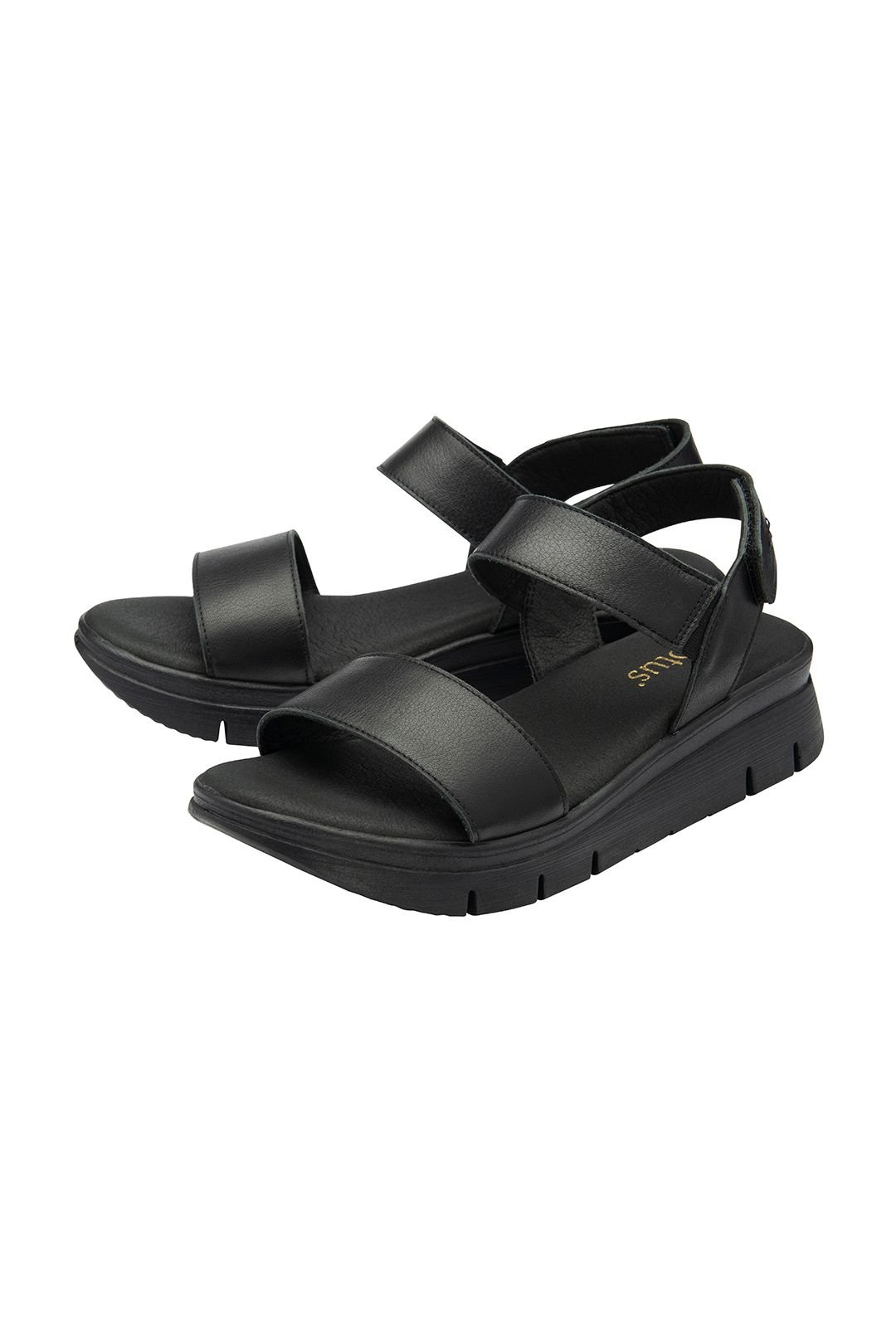 Lotus Lotus Women's 'Facchini' Leather Slingback Sandals in Black - 2