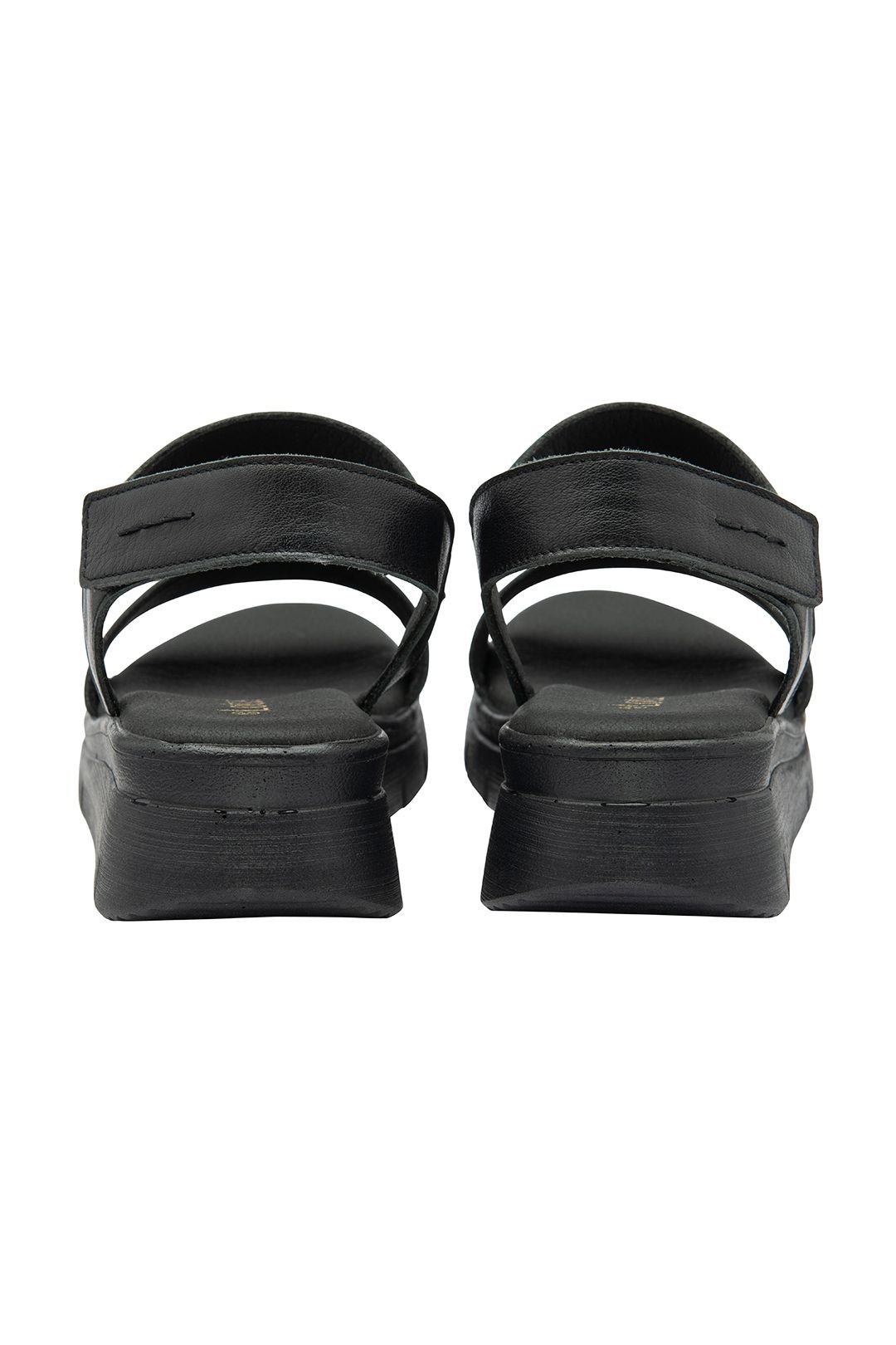 Lotus Lotus Women's 'Facchini' Leather Slingback Sandals in Black - 3