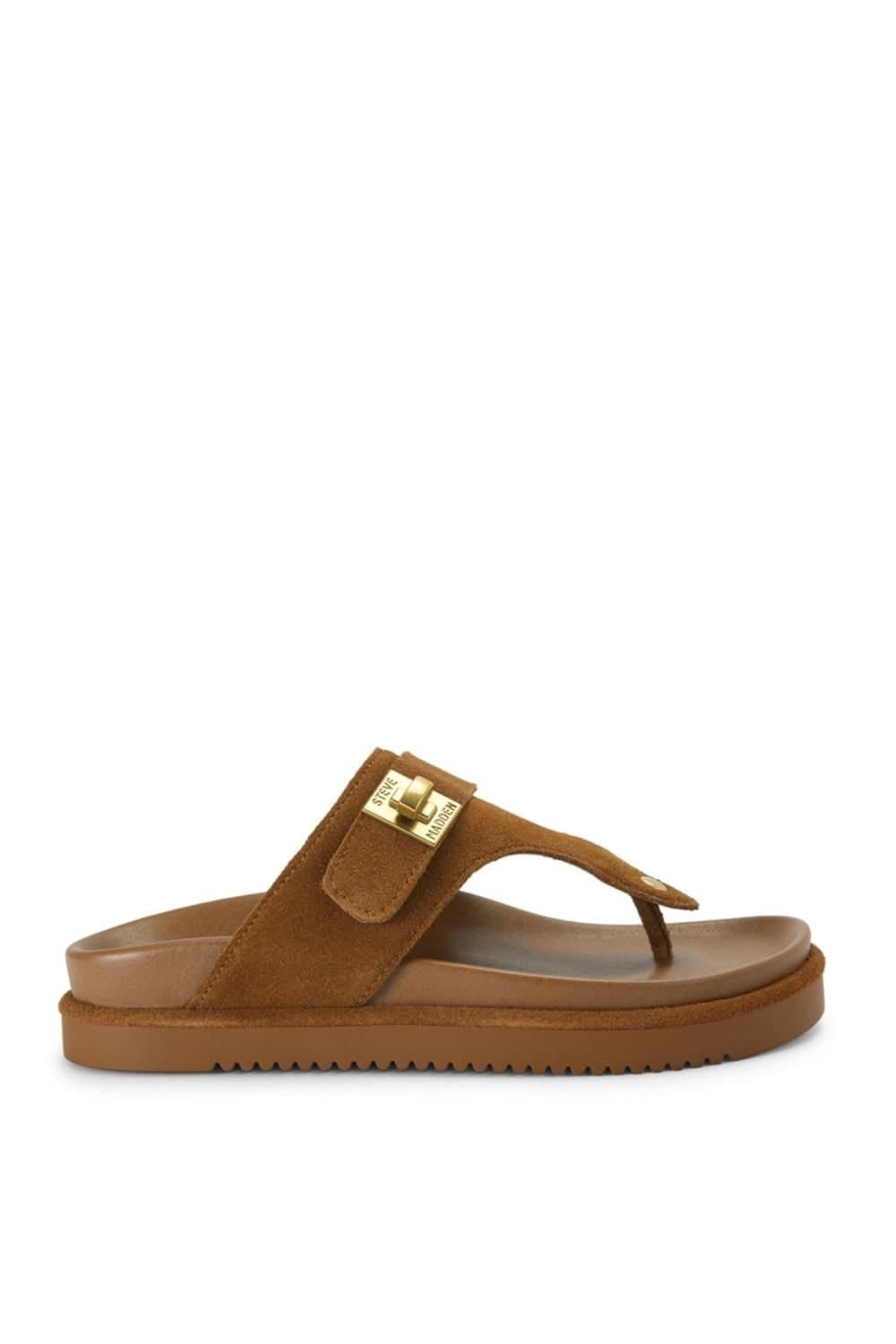 Steve Madden Steve Madden Brown Suede Sandals for Women