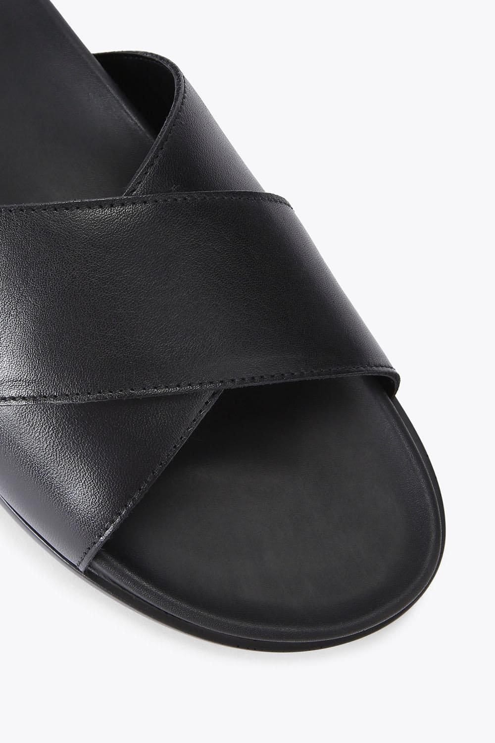 KG Kurt Geiger KG Kurt Geiger Men's 'Rome' Leather Sandals in Black - 4