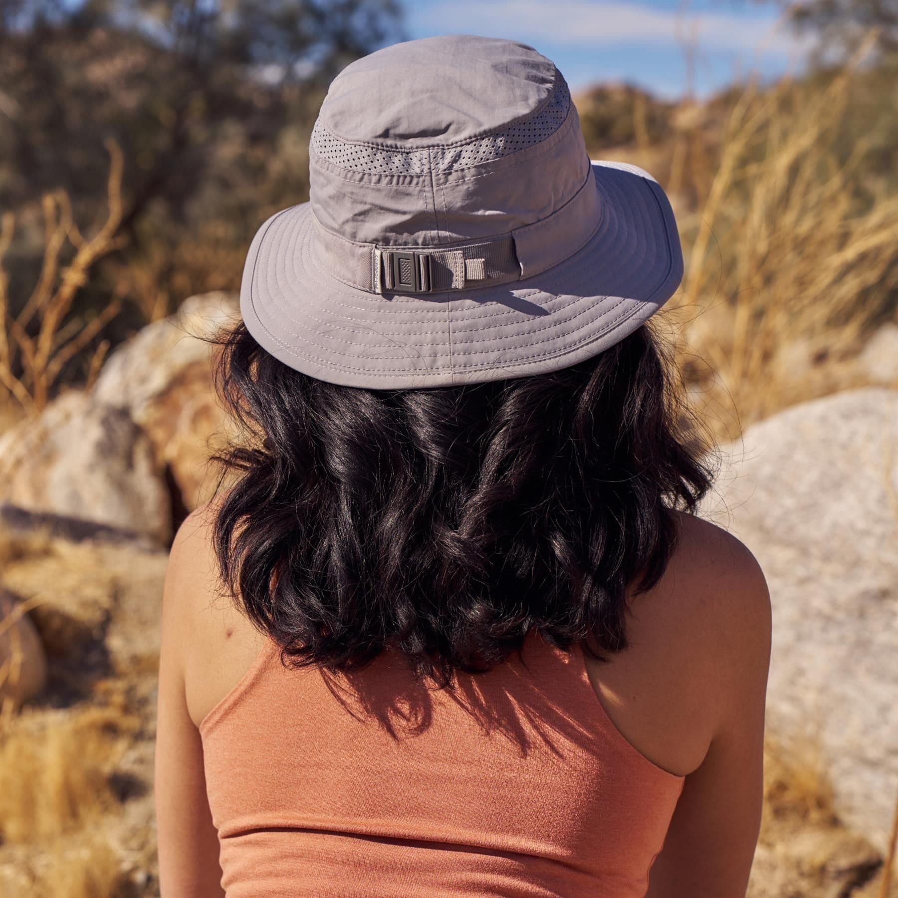 Sunday Afternoons Sunday Afternoons Men's 'Solar' Ventilated Crushable UPF 50+ Bucket Hat in Grey - 4