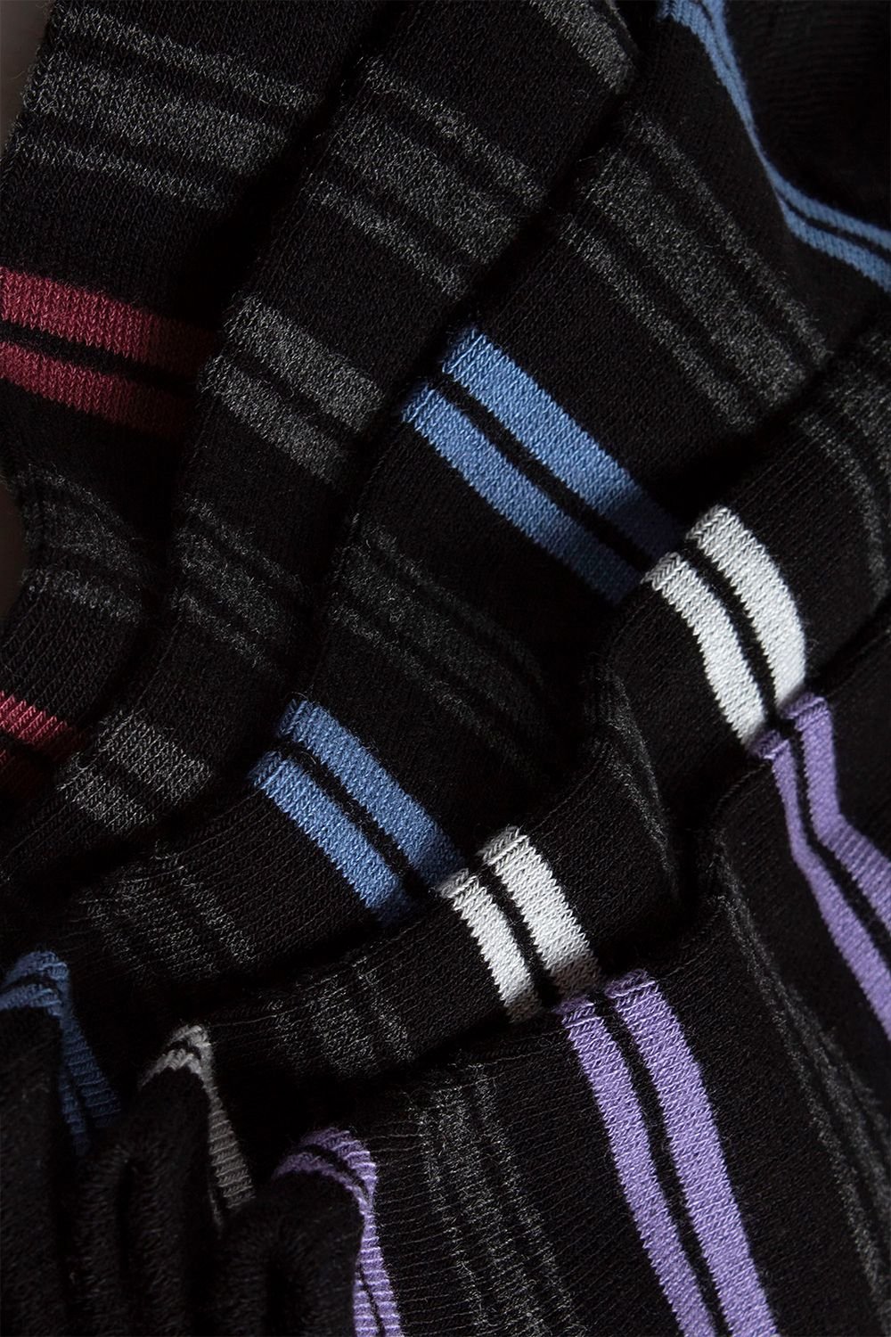 Farah FARAH Men's 10 Pack Breathable Bamboo Plain Trainer Socks in Black - 4