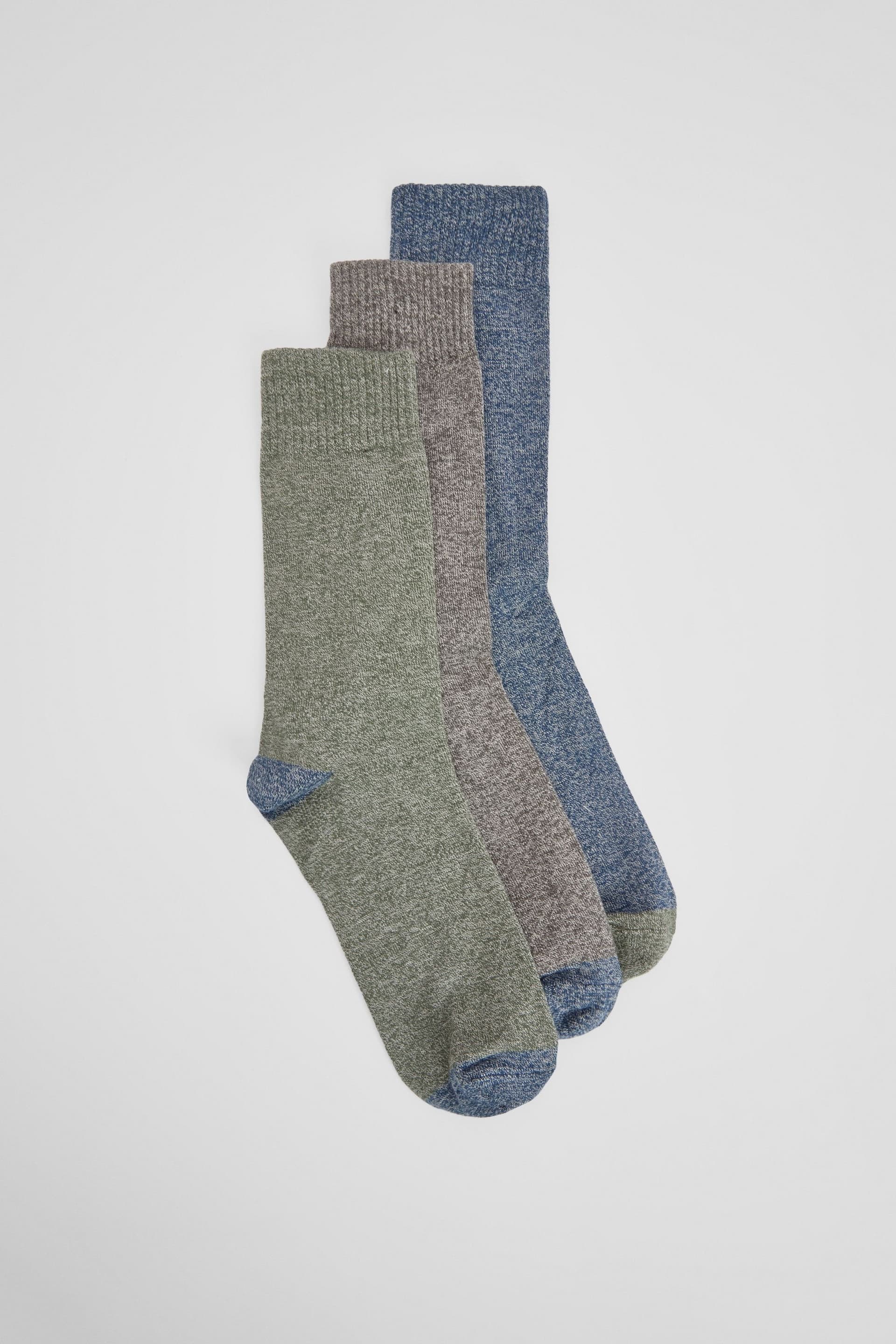 Maine Maine Men's Multi 3 Pack Marl Socks
