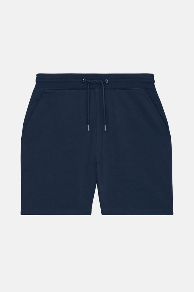 British Boxers British Boxers Men's "Navy" Relax Jersey Shorts in Navy - 2