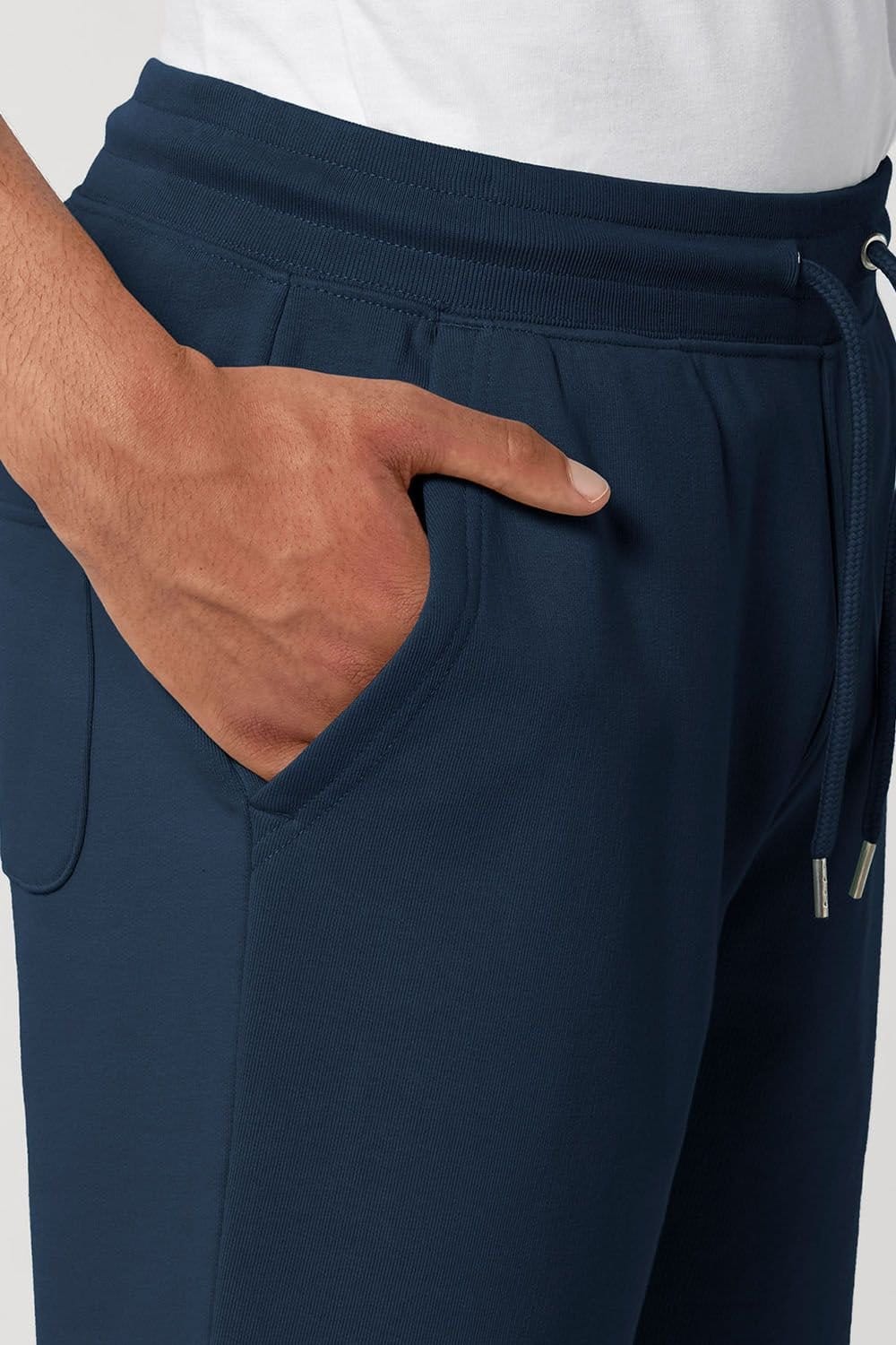 British Boxers British Boxers Men's "Navy" Relax Jersey Shorts in Navy - 4