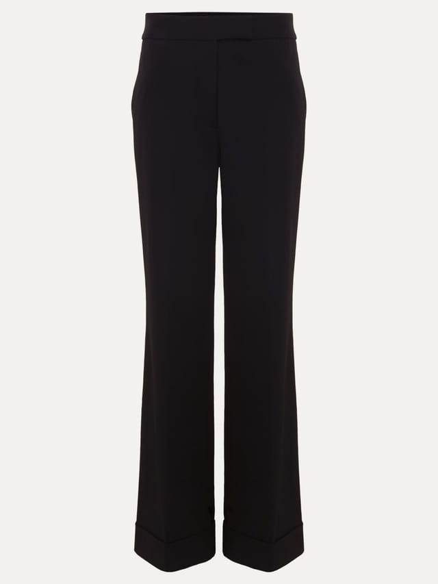 Phase Eight Phase Eight Women's Trixie Turn Up Hem Trouser in Black - 2