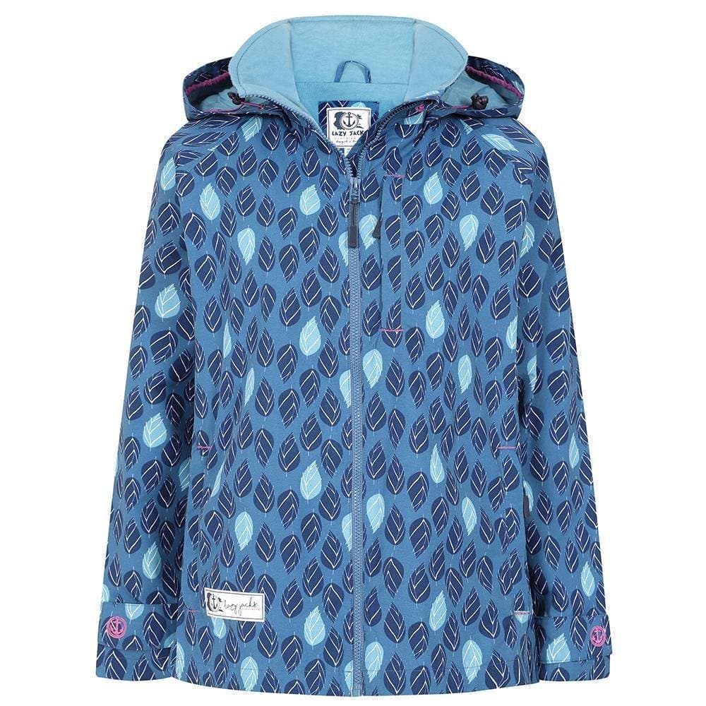 Lazy Jacks Lazy Jacks Women's Autumn Waterproof Jacket in Blue