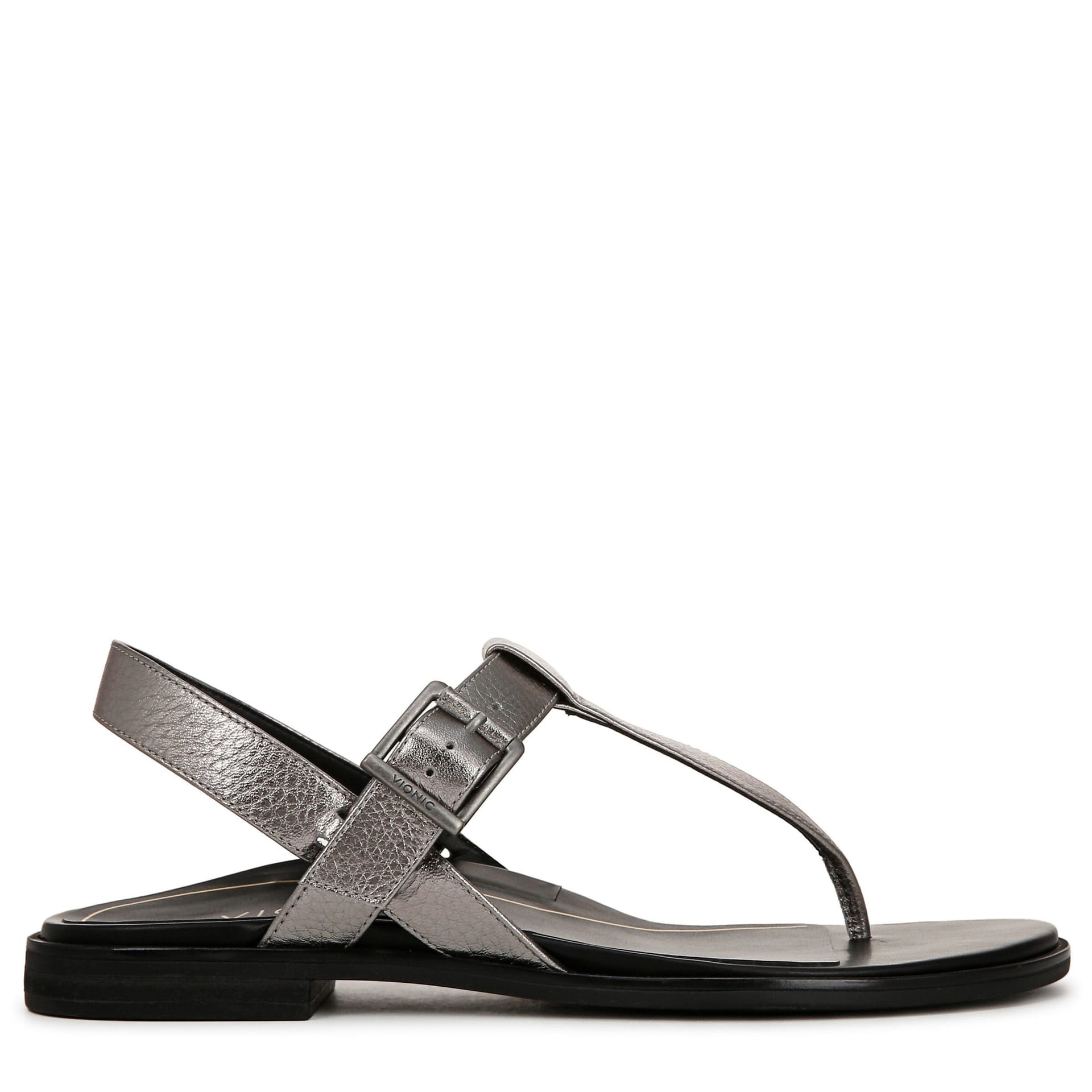 Vionic Vionic Women's Cora Thong Sandals in Metallic Gold - 4